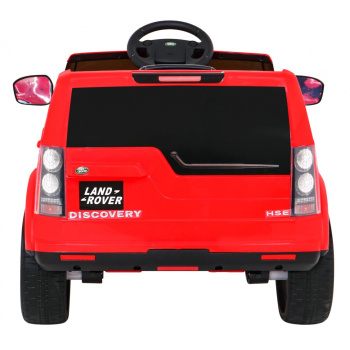 Land Rover Discovery Autko elektryczne dla dzieci, Czerwony SUV + Pilot